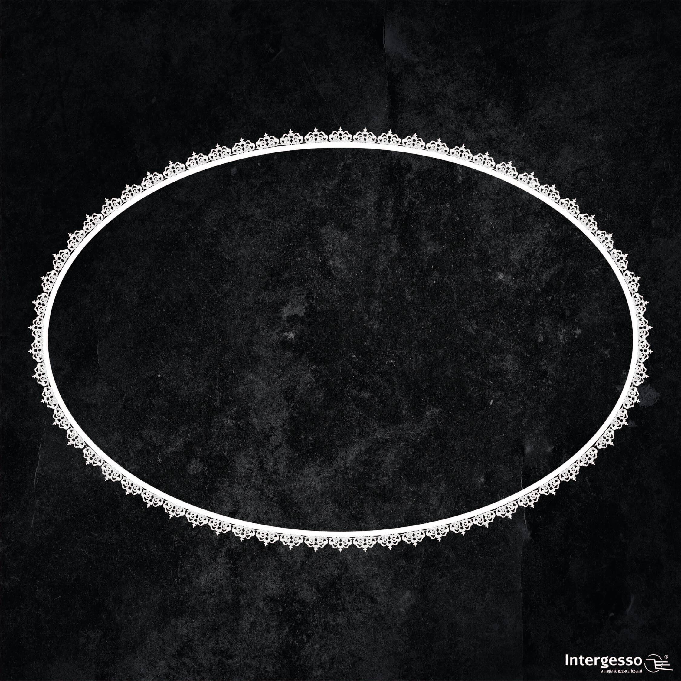 Decorative Ornament in Plaster DH_P21 (215 X 135 mm) - Image 2