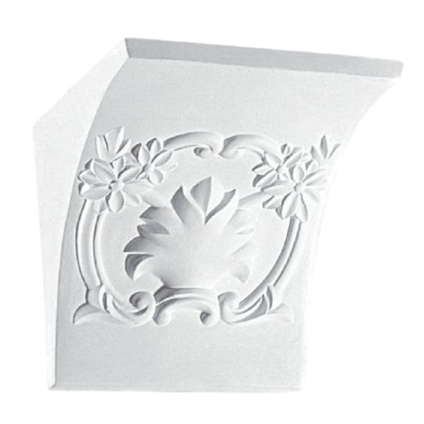 Peanha em Gesso BH04 (220 x 220 x 210 mm)