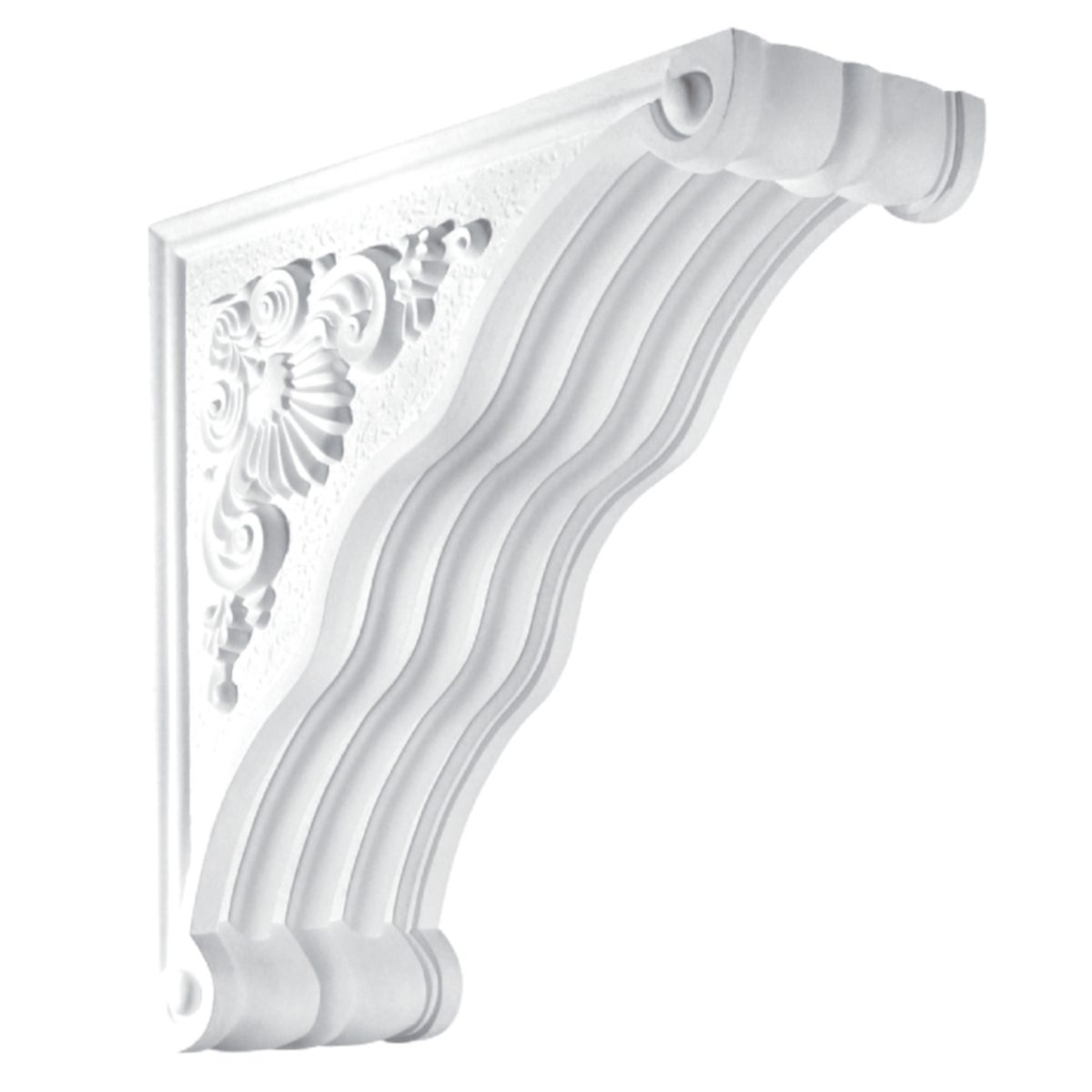 Corbel in Plaster BH21 (190 x 500 x 500 mm)