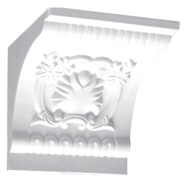 Corbel in Plaster BH24 (270 x 260 x 270 mm)