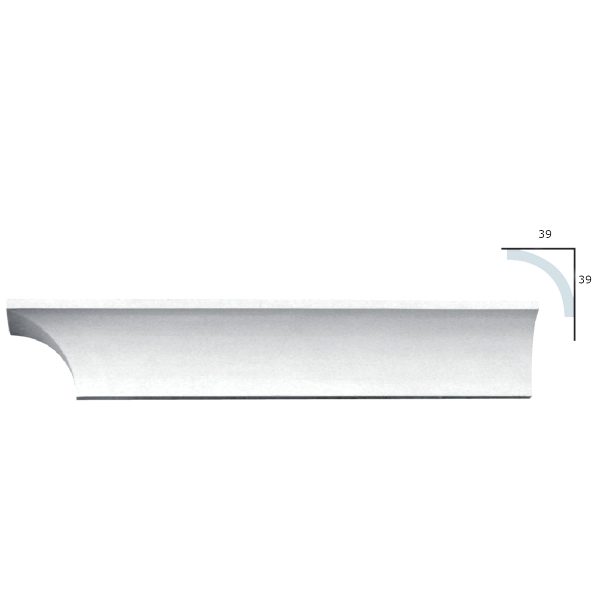Sanca em Gesso C0002 (2300 x 55 mm)