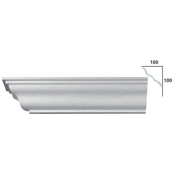 Sanca em Gesso C0075 (2440 x 140 mm)