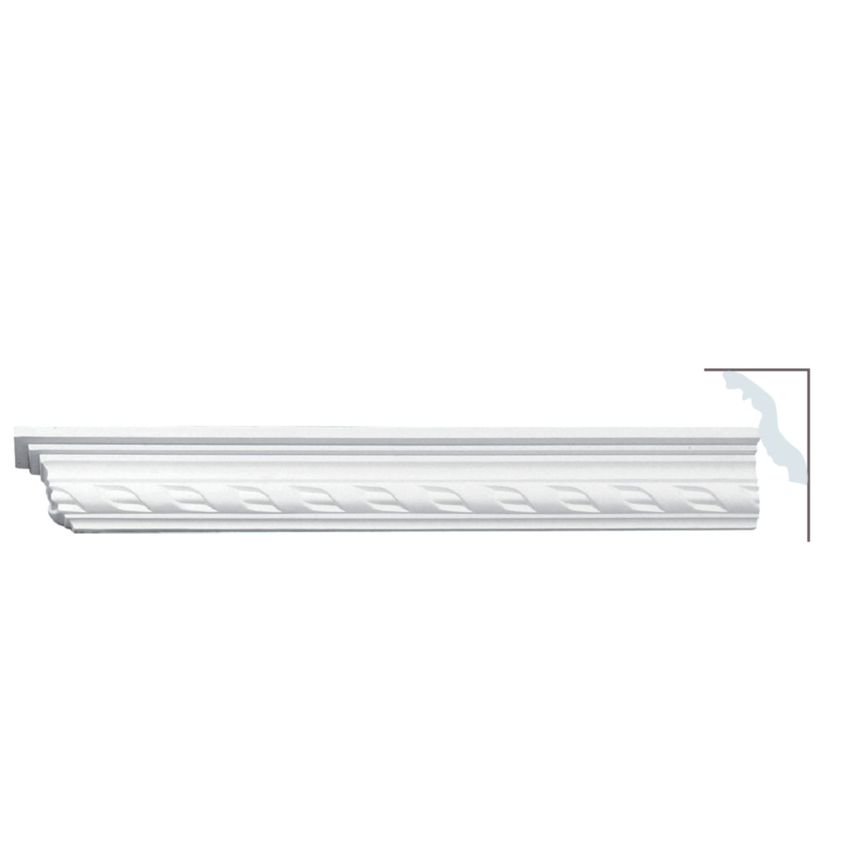 Sanca em Gesso C2058S (2030 x 65 mm)