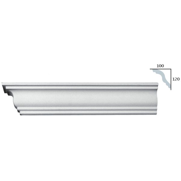 Sanca em Gesso C3095A (2440 x 140 mm)