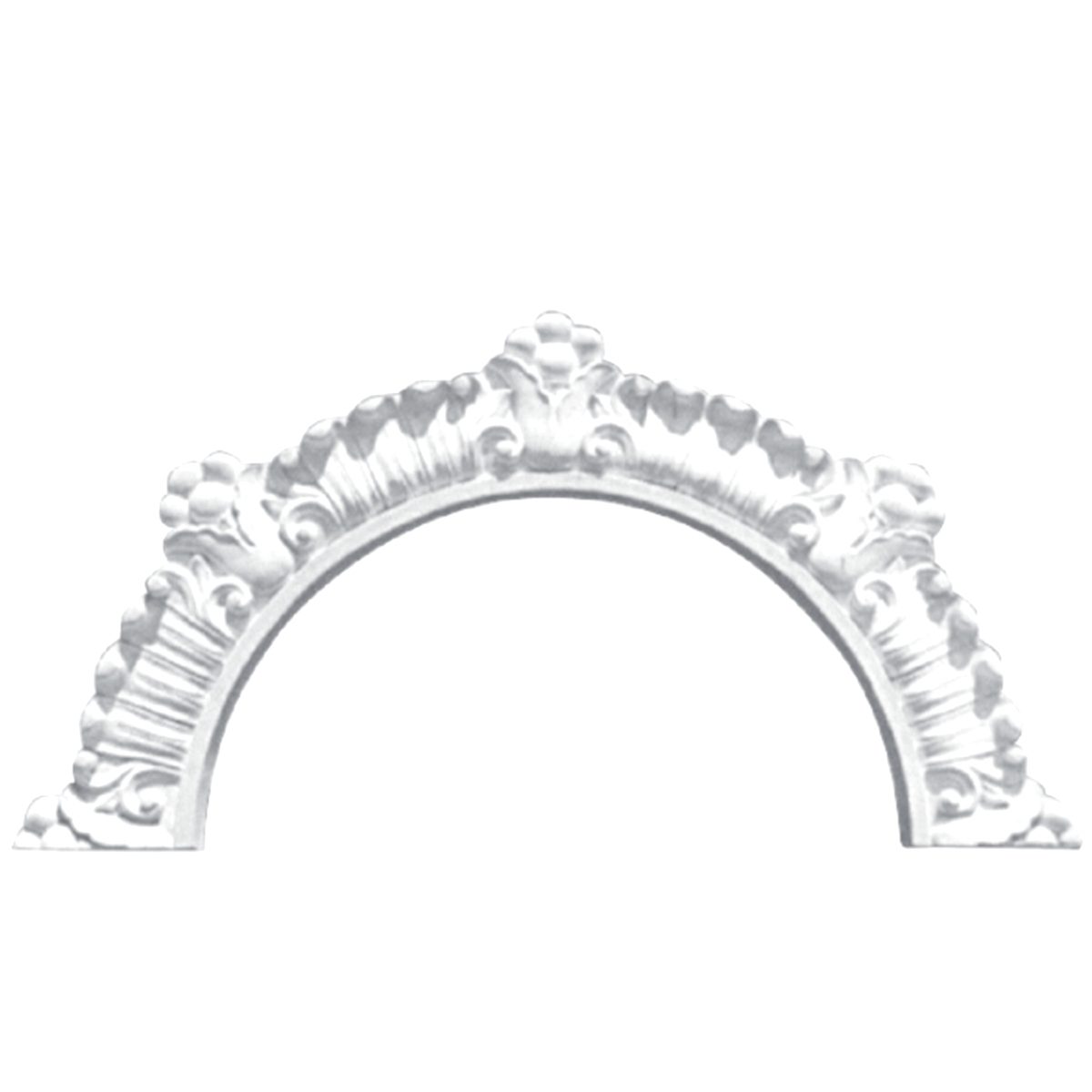 Ceiling Ring in Plaster D1010L (1775 x 1240 mm)