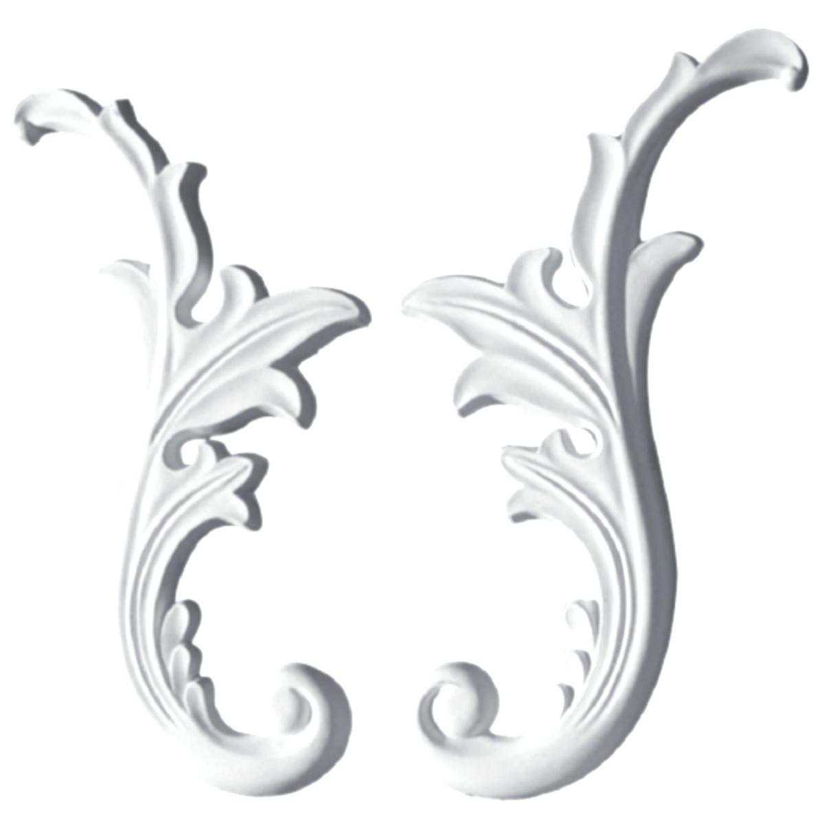 Aplique em Gesso DH02L.R (500 x 260 mm)