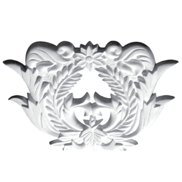 Decorative Ornament in Plaster DH10 (360 x 260 mm)
