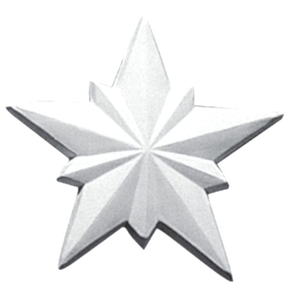 Decorative Ornament in Plaster DH18 (120 mm)