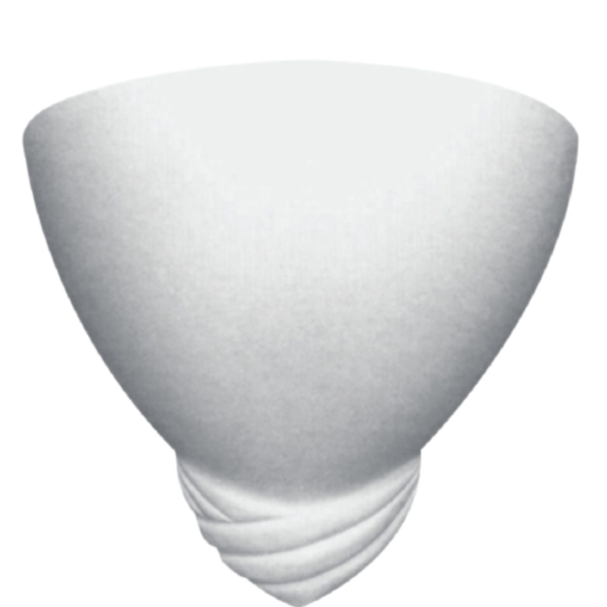 Lamp in Plaster DH36 (270 x 260 x 140 mm)