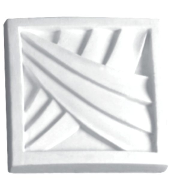 Aplique em Gesso DH55 (90 x 90 mm)
