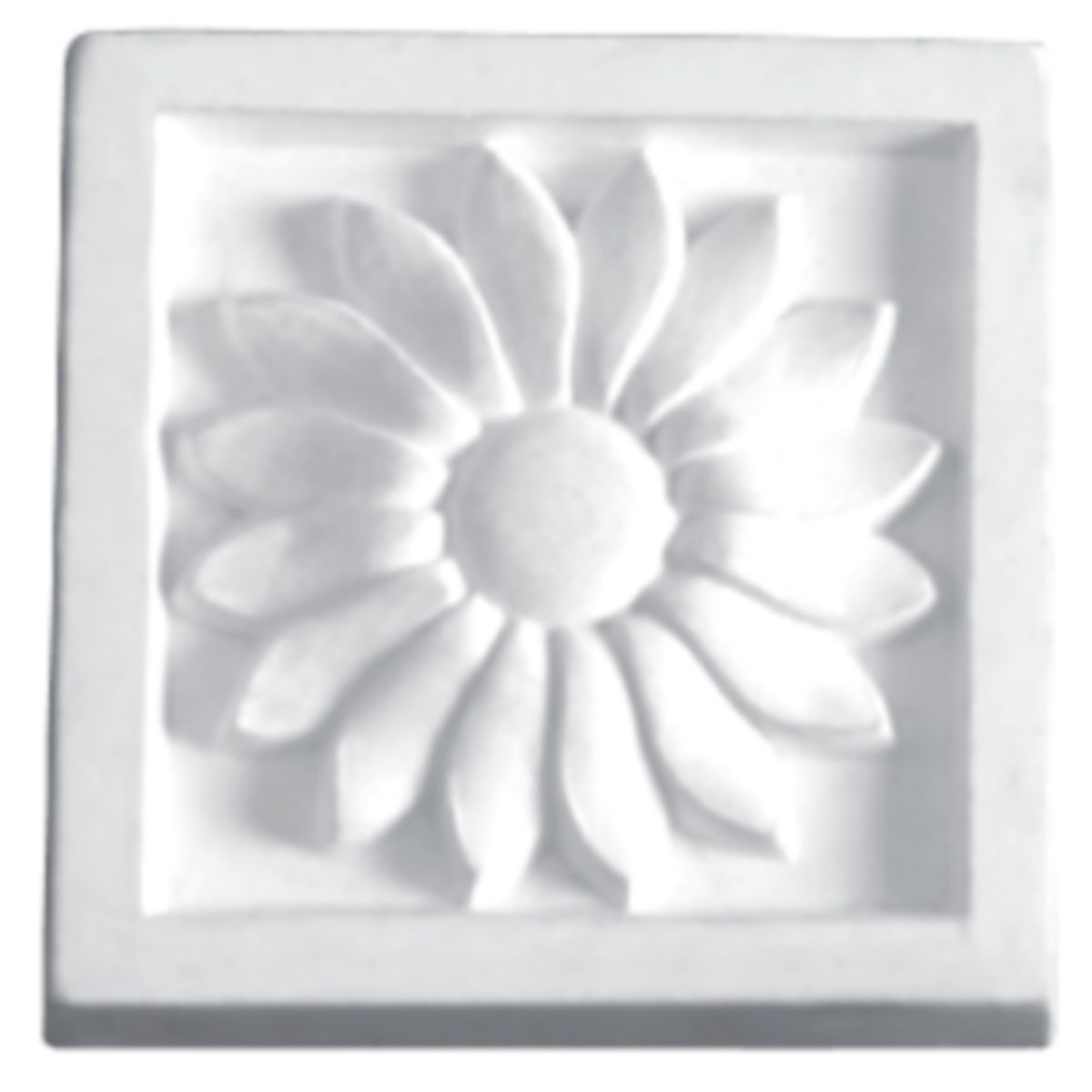 Aplique em Gesso DH56 (70 x 70 mm)