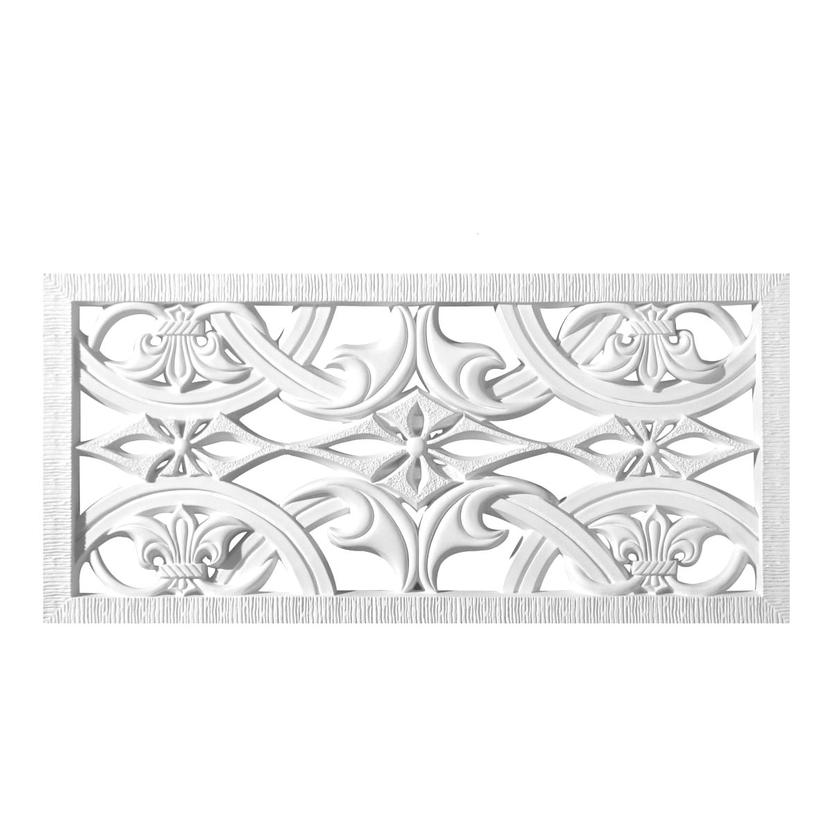 Decorative Ornament in Plaster DH65 (800 x 380 mm)