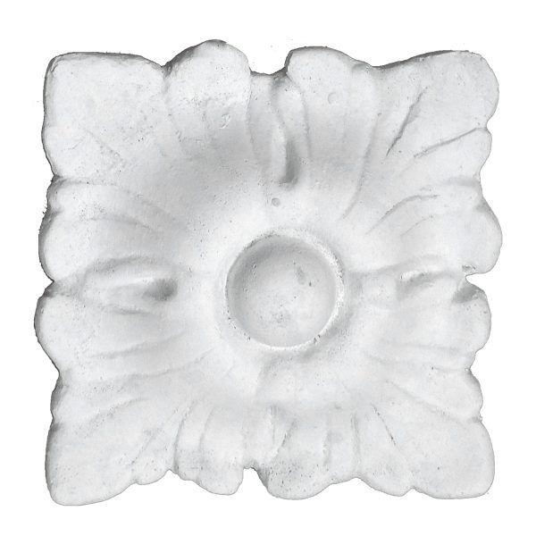Aplique em Gesso DH_P5 (85 X 85 mm)