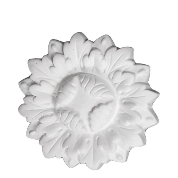 Decorative Ornament in Plaster DHB06 (130 mm)