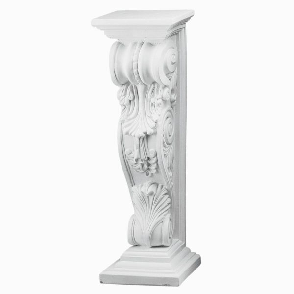 Coluna Baixa em Gesso INC60D (840 x 280 x 210 mm)