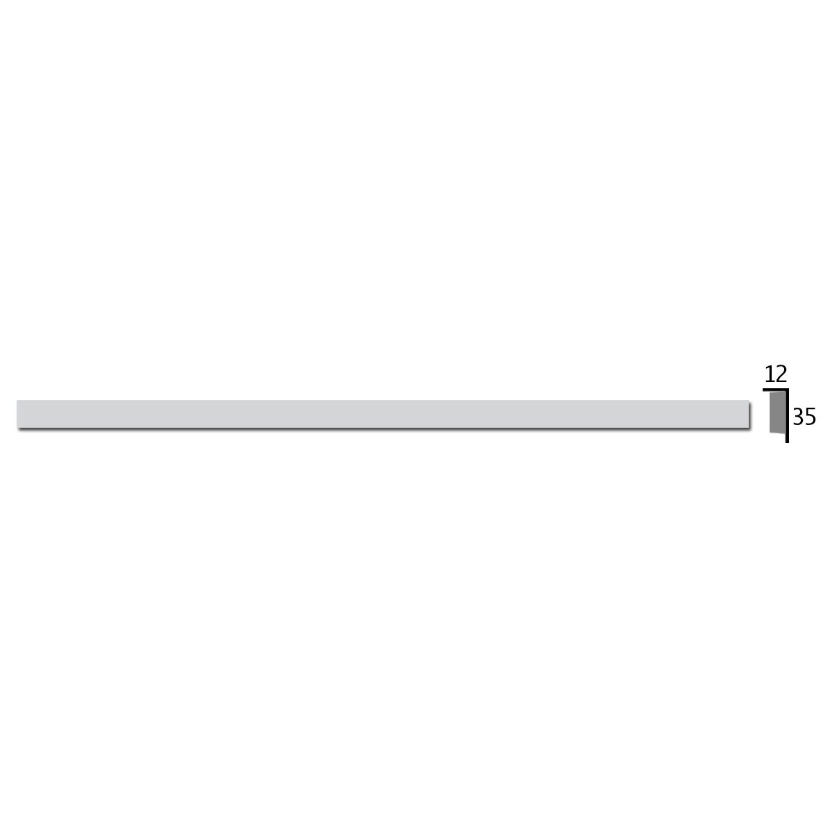 Cornice Moulding in Plaster C5009S (2000 x 35 mm)