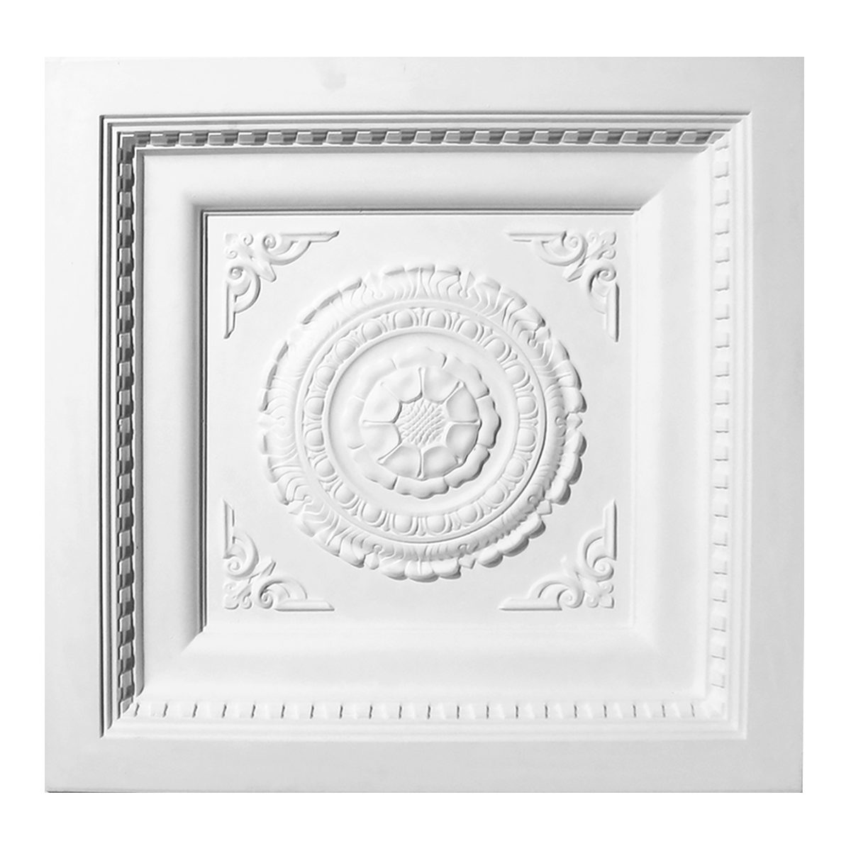 Wall Panel in Plaster R605 (605 x 605 x 75 mm)