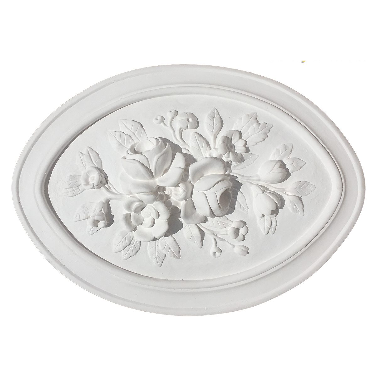 Ceiling Centre in Plaster RB009 (290 x 210 mm)