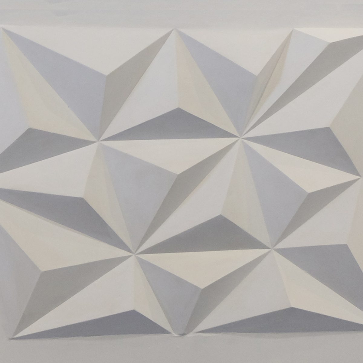 3D Wall Panel in Plaster SQ001
