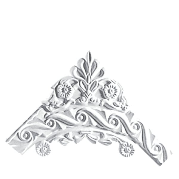 Canto de Friso em Gesso J5008 (300 x 300 mm)