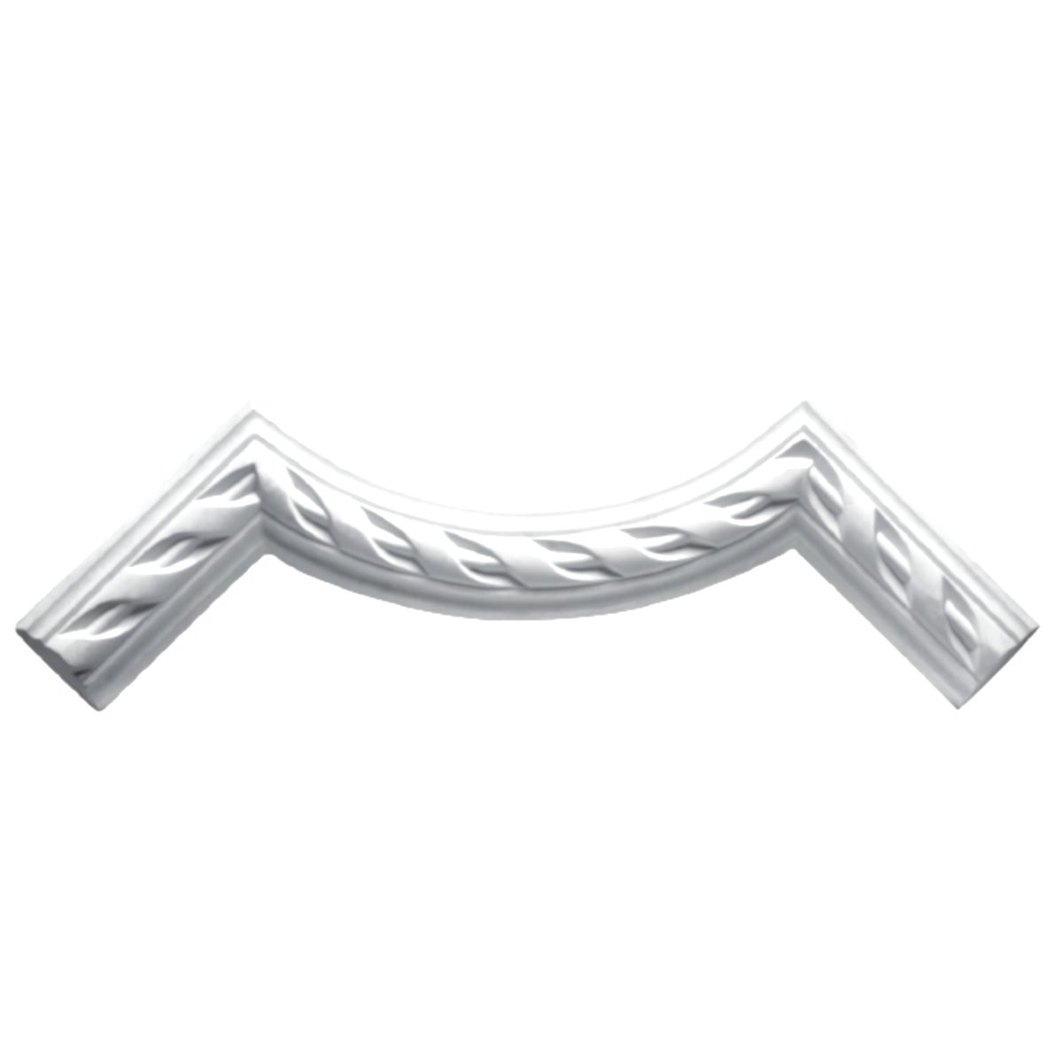Profile Corner in Plaster J5025B (280 x 280 mm)