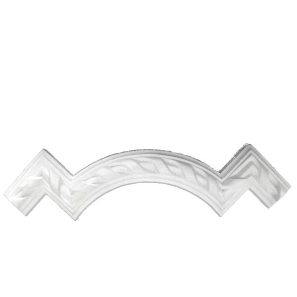 Canto de Friso em Gesso J5025SB (240 x 240 mm)