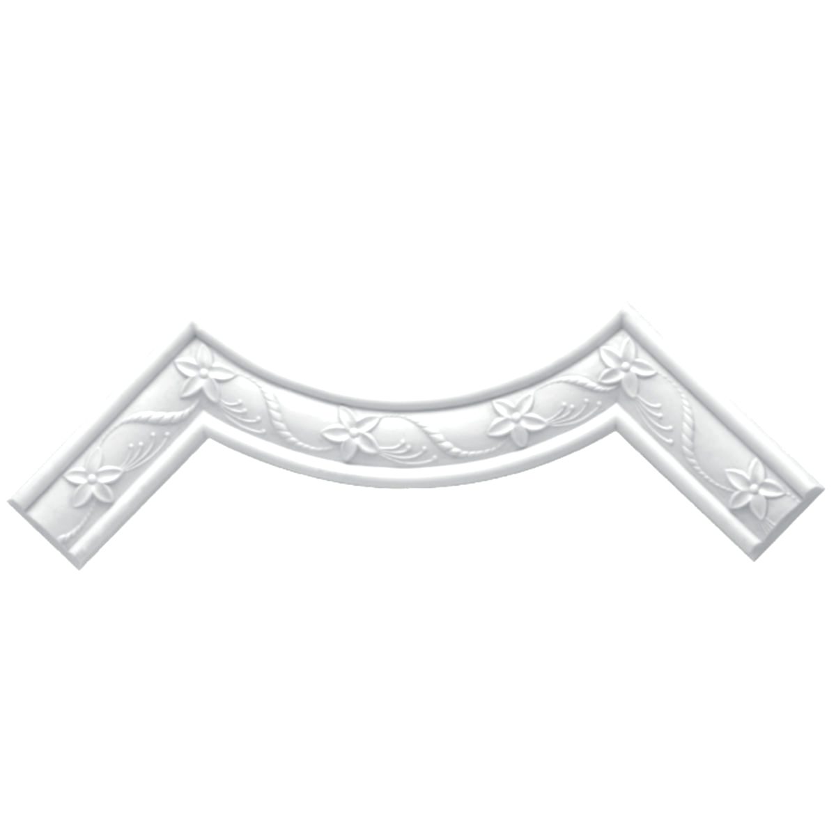 Profile Corner in Plaster J5072B (280 x 280 mm)