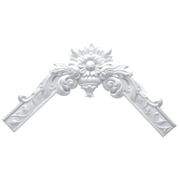 Canto de Friso em Gesso J5079 (390 x 390 mm)