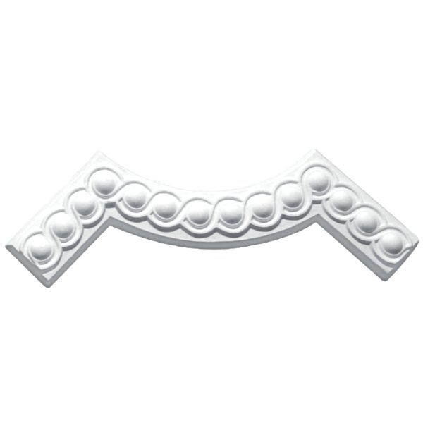 Canto de Friso em Gesso J5221B (280 x 280 mm)