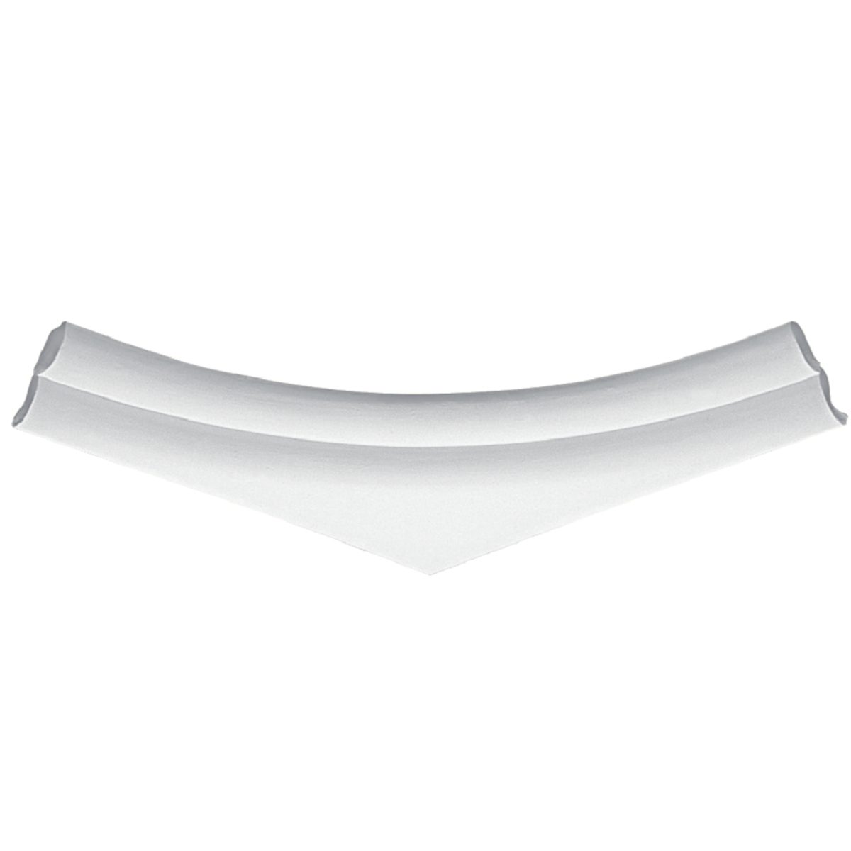 Moulding Corner in Plaster J6008B (750 x 110 mm)