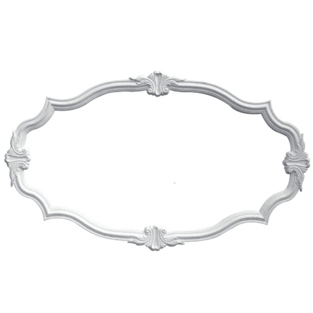 Ceiling Ring in Plaster JR1188 (1760 x 1030 mm)