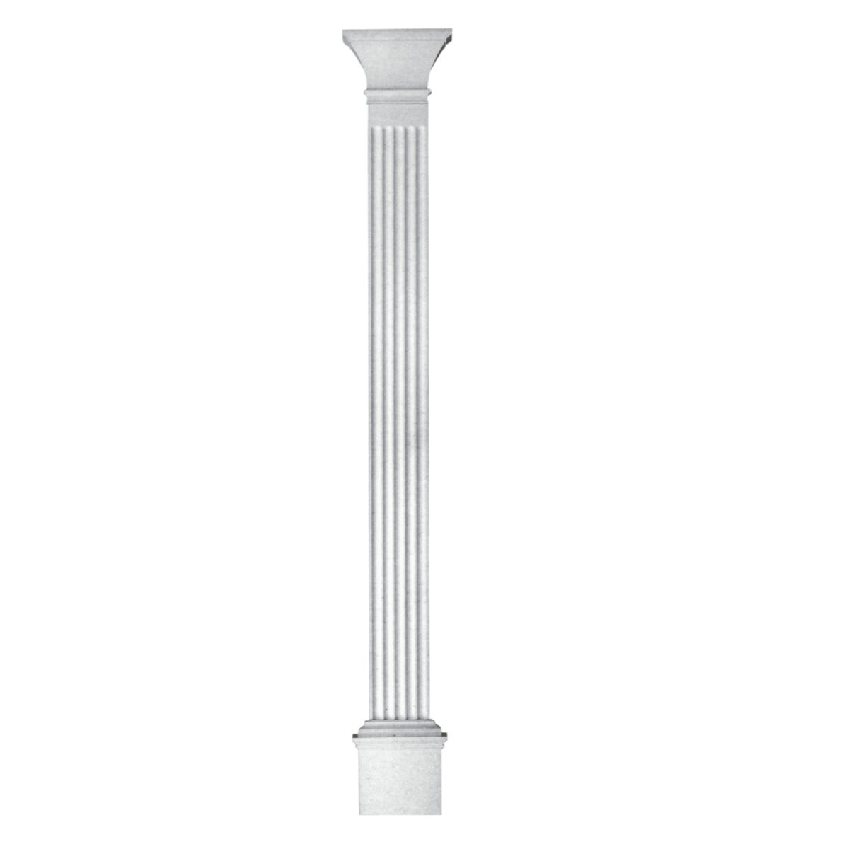 Pilastra em Gesso KZ22 (300 x 2450 mm)