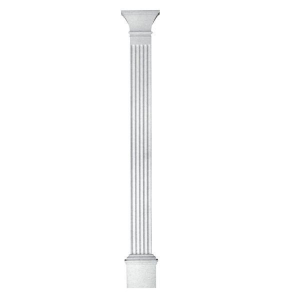 Pilastra em Gesso KZ22 (300 x 2450 mm)