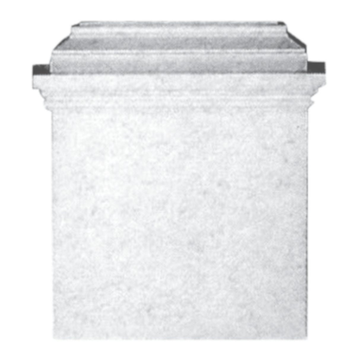 Pilaster in Plaster KZ22TB (300 x 280 mm)