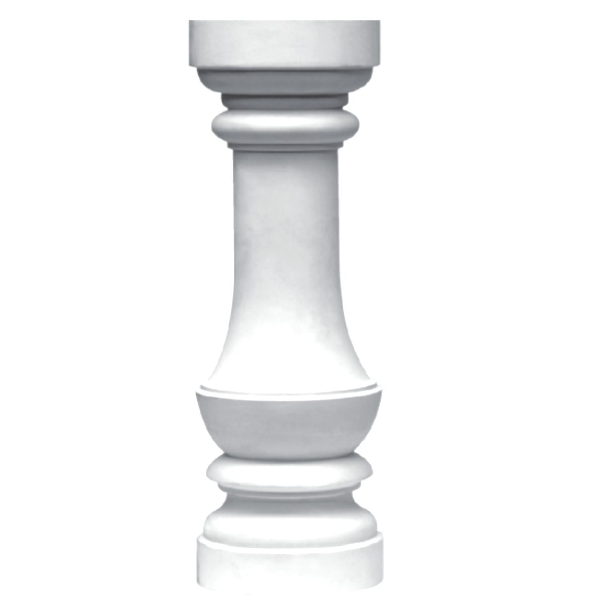 Low Column in Plaster LG1 (150 x 455 mm)