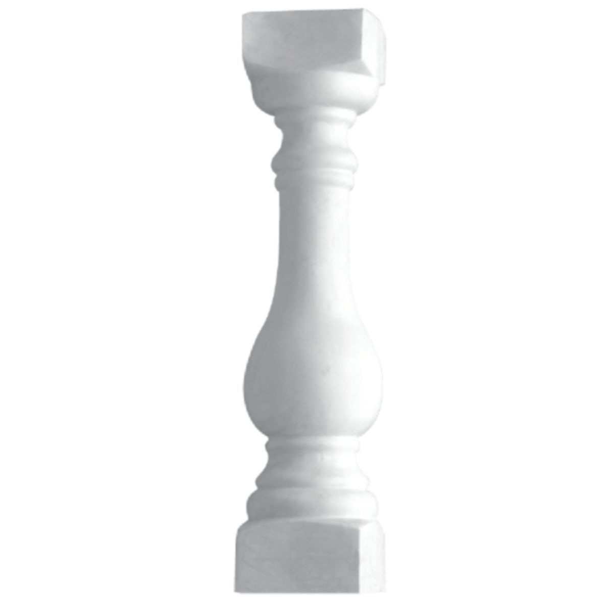 Coluna Baixa em Gesso LG3 (160 x 160 x 715 mm)
