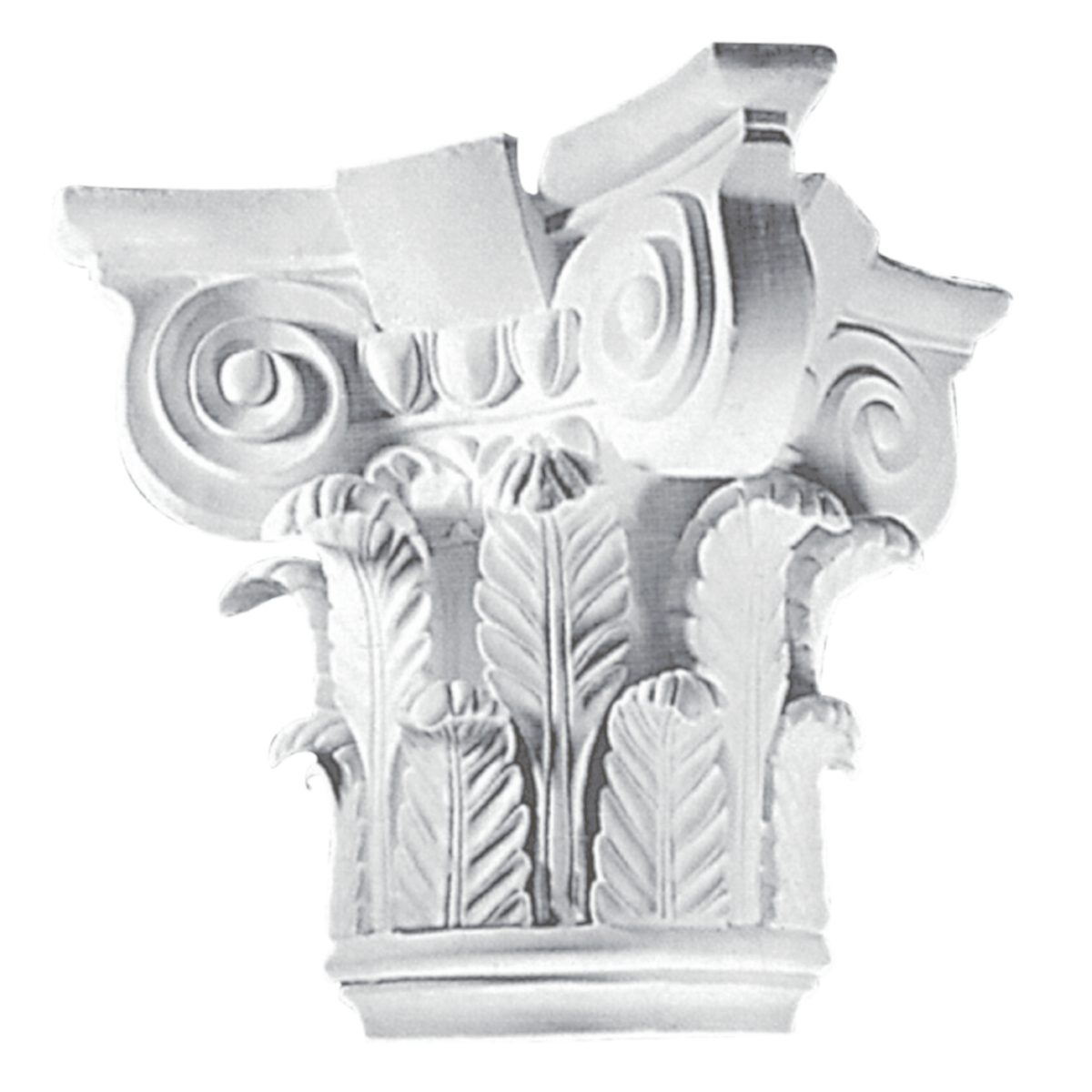 High Capital in Plaster M01 (320 x 600 mm)