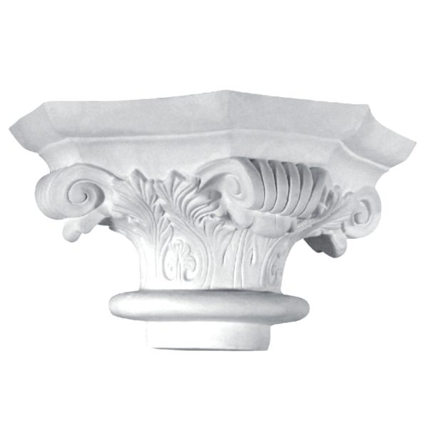 Capitel Grande em Gesso M02 (400 x 400 x 250 x 200 mm)