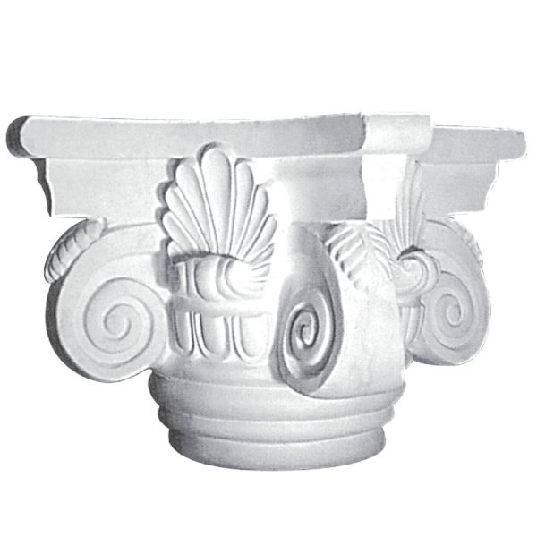 Capitel Grande em Gesso M06 (520 x 520 x 410 x 240 mm)