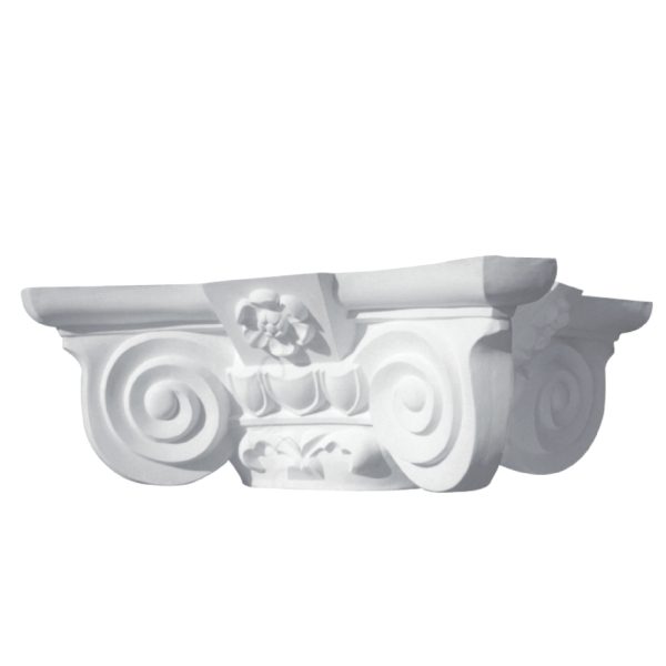 Capitel Pequeno em Gesso M08 (640 x 640 x 230 mm)