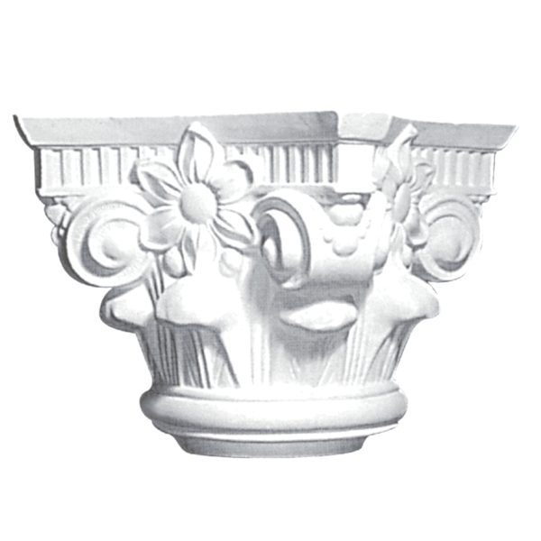 Capitel Grande em Gesso M13 (740 x 740 x 56 x 520 mm)