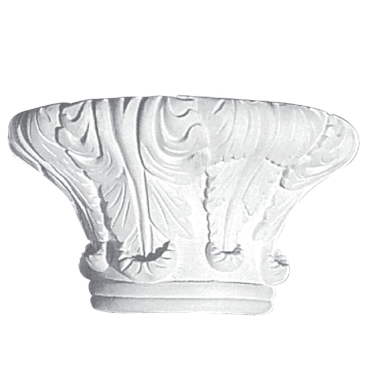 Medium Capital in Plaster M15 (280 x 160 x 150 mm)