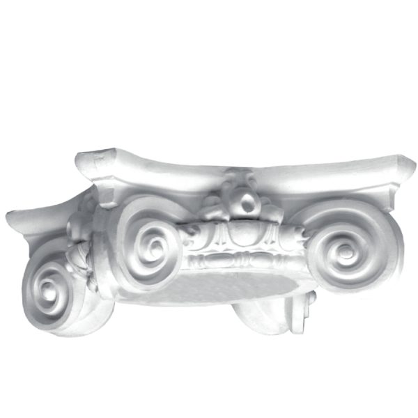 Low Capital in Plaster M27 (330 x 330 x 125 mm)