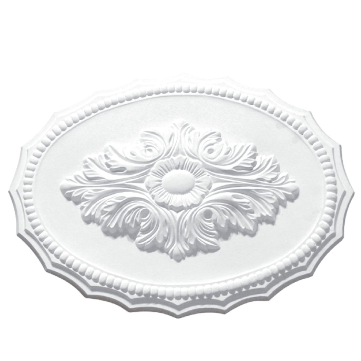 Ceiling Centre in Plaster R1007 (430 x 310 mm)