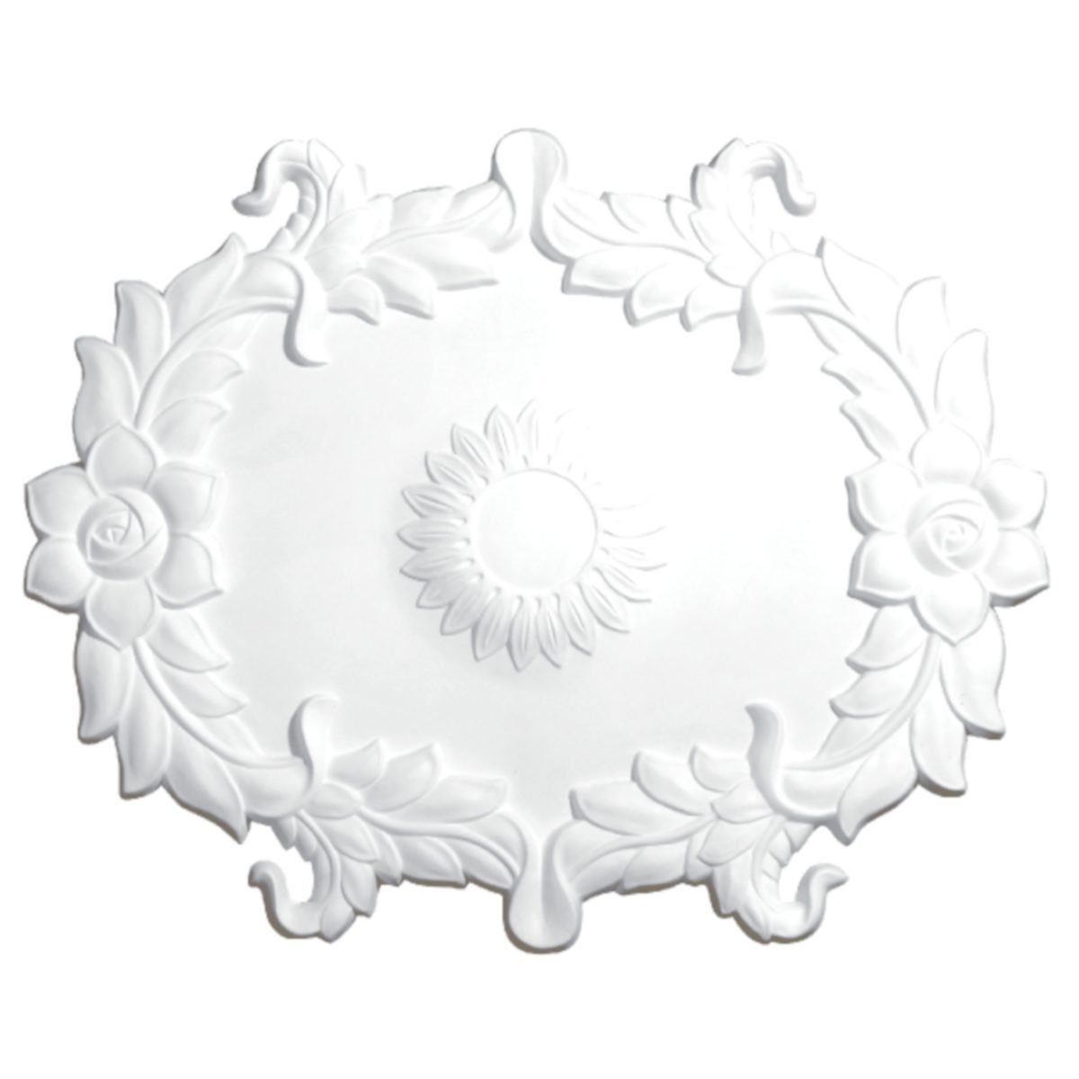 Florão em Gesso R1008 (700 x 570 mm)