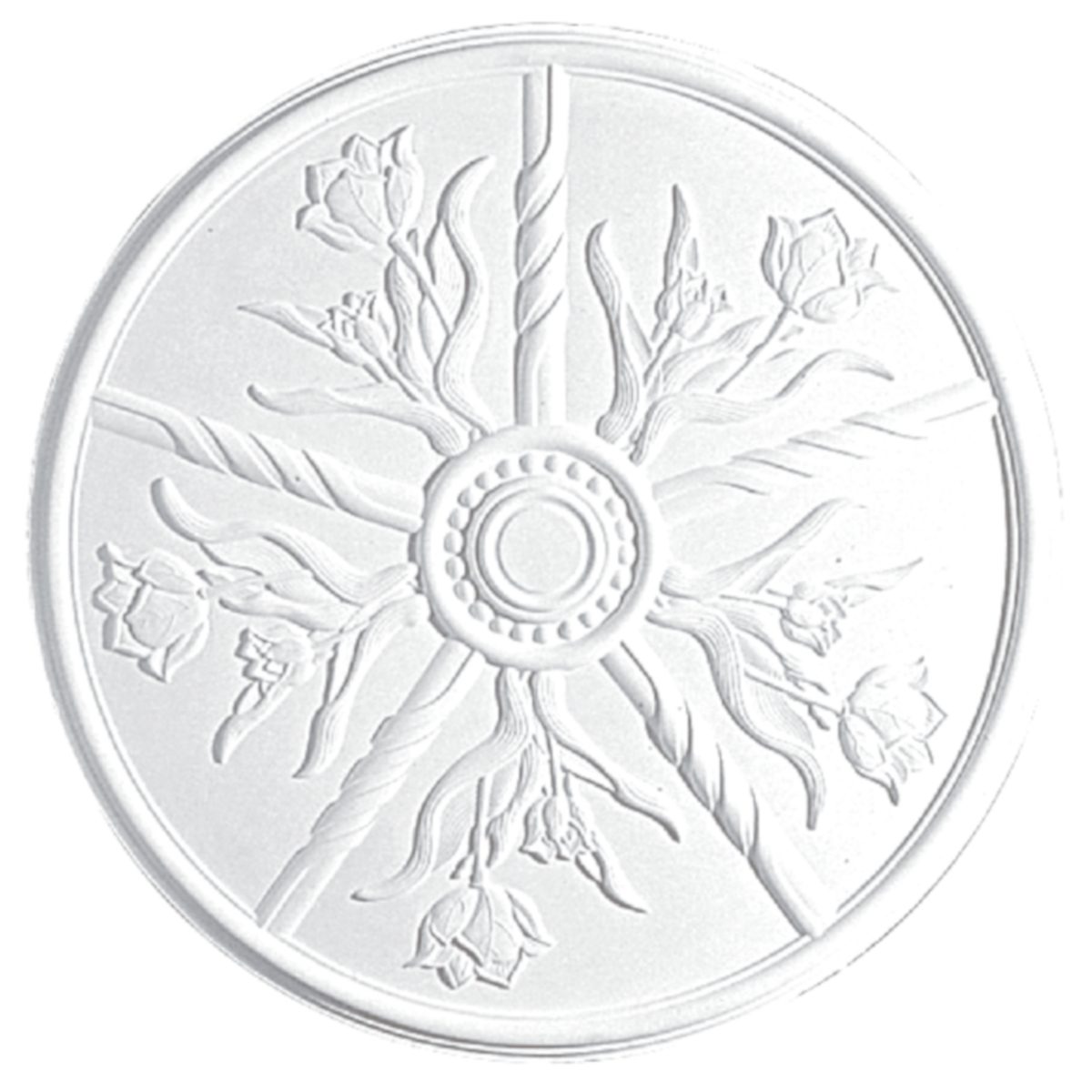 Florão em Gesso R1023 (820 mm)