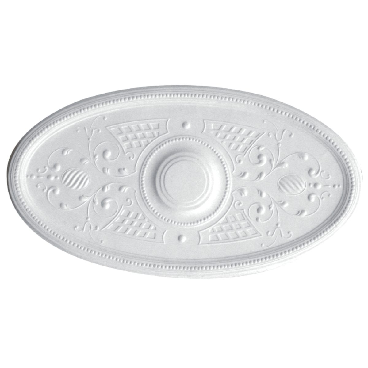 Ceiling Centre in Plaster R1024L (1280 x 700 mm)