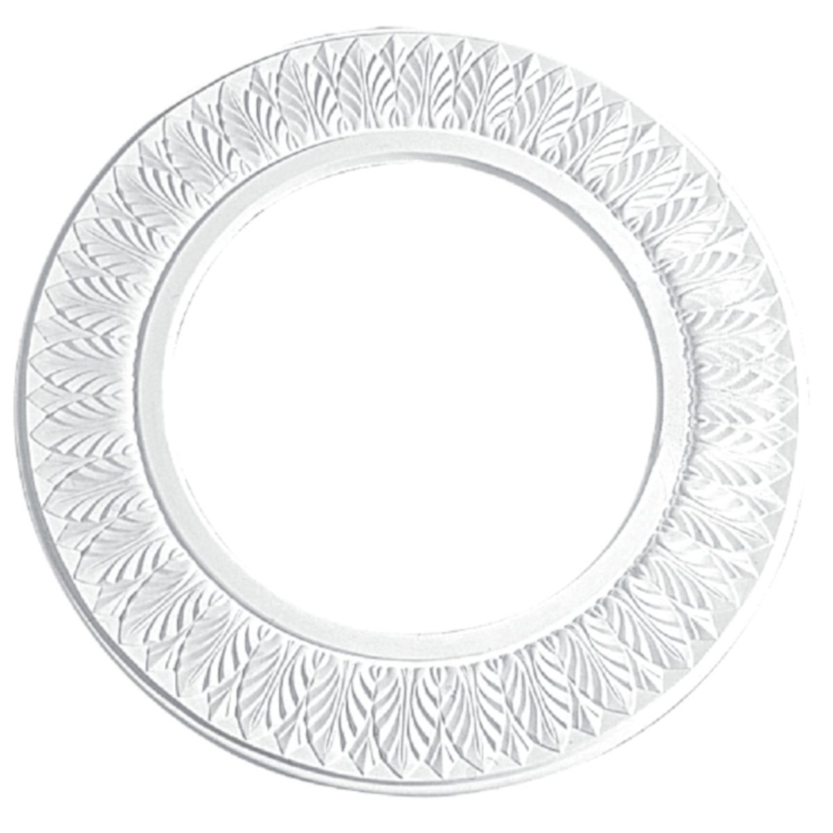 Ceiling Centre in Plaster R1030C (560 x 360 mm)