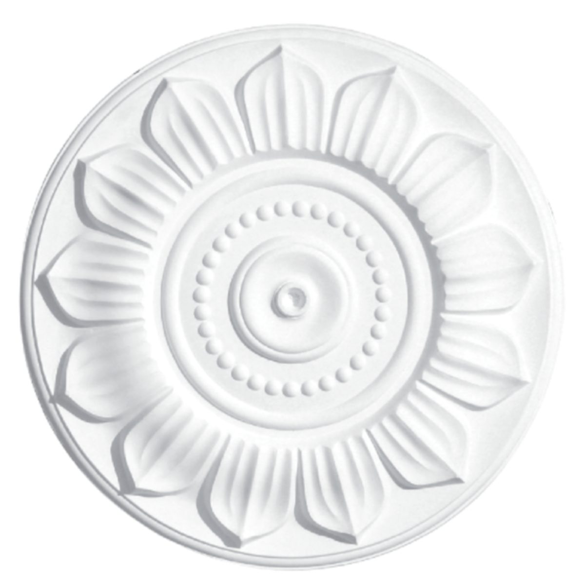 Ceiling Centre in Plaster R18 (670 mm)
