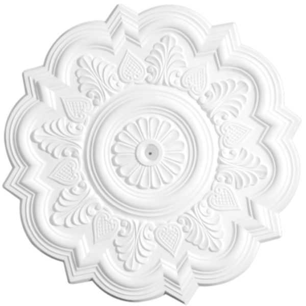 Florão em Gesso R23 (520 mm)